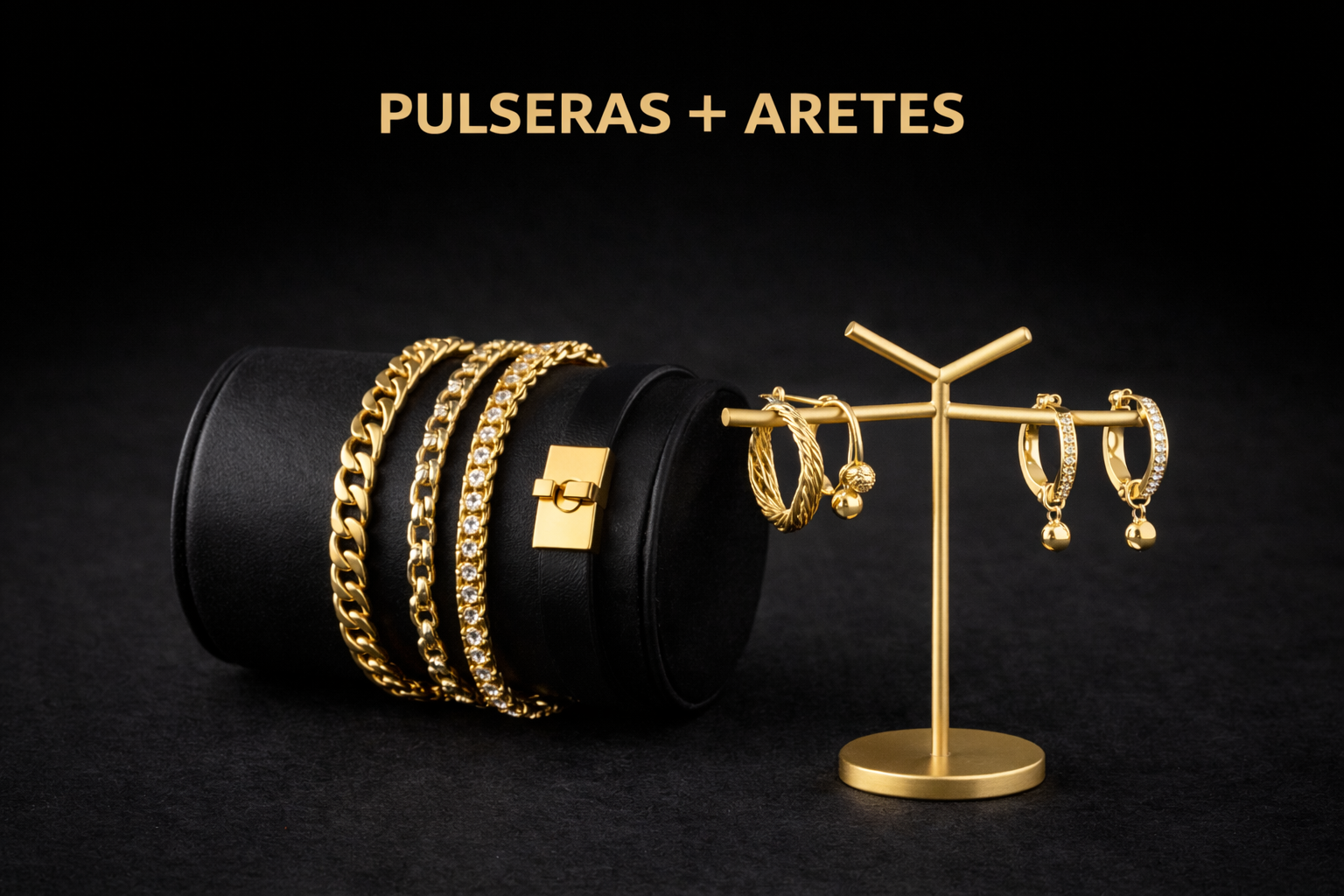 Set Aretes + Pulsera