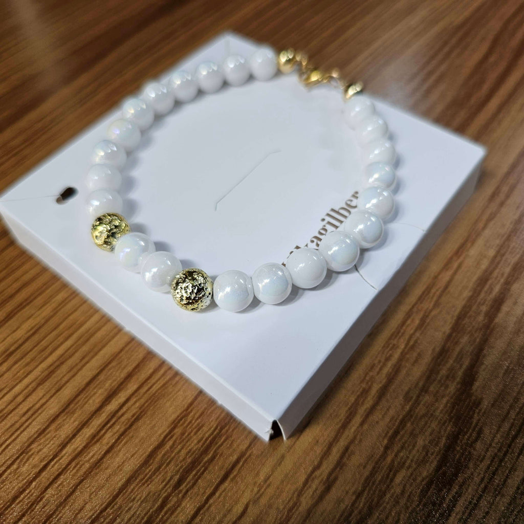 Pulsera Perla Volcánica