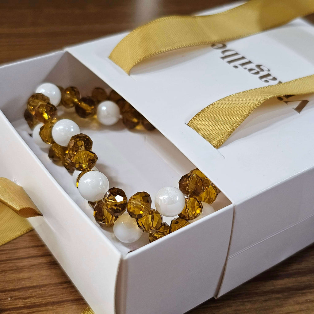 Pulsera Doble Aurora (Maracuyá)