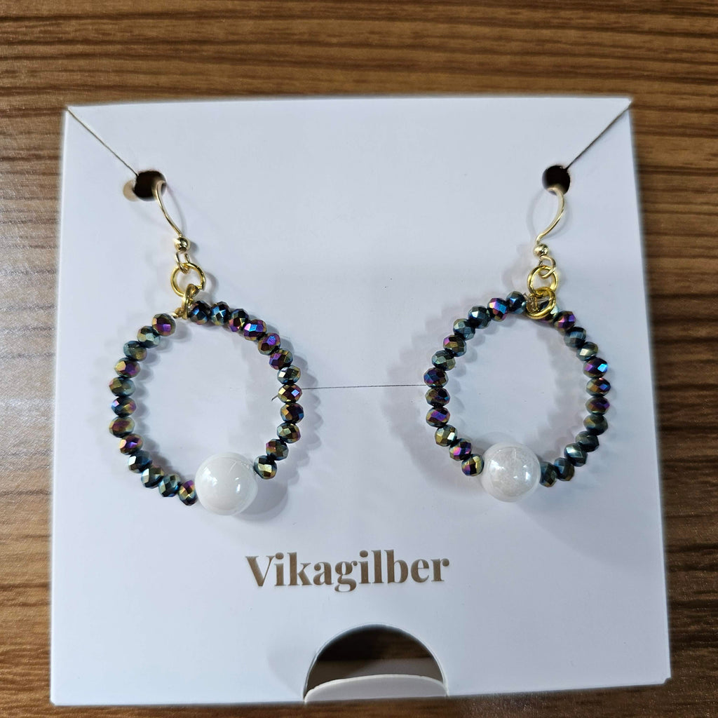 Aretes Noche Tornasol