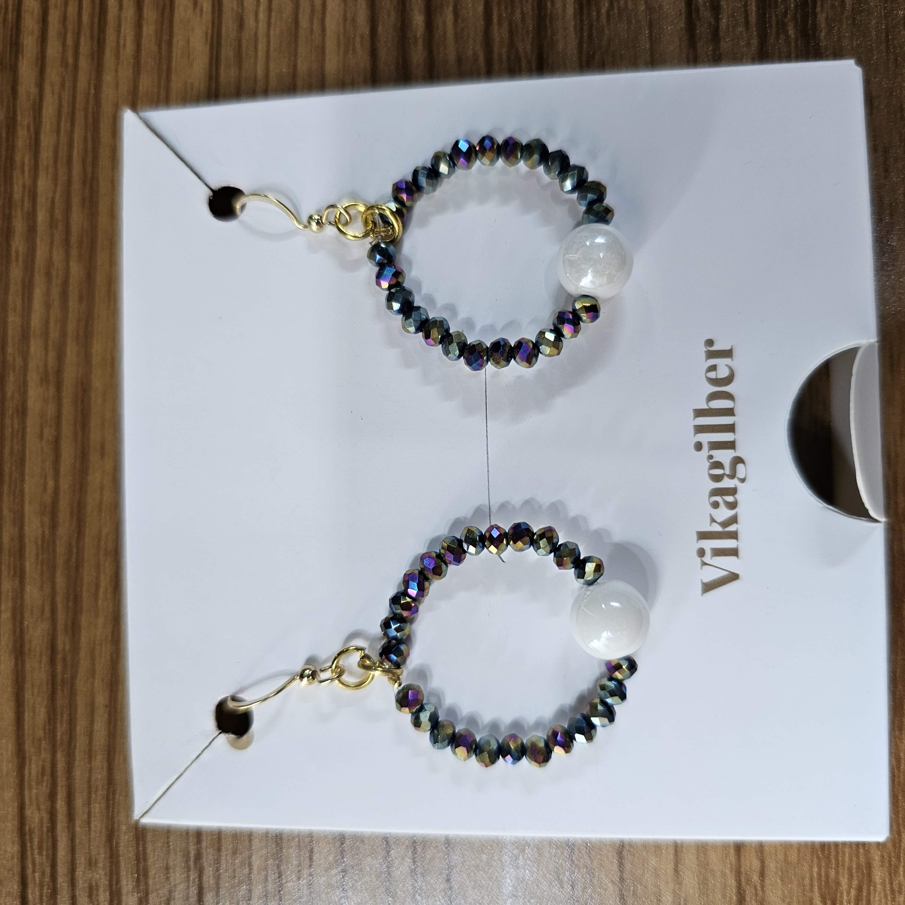 Aretes Noche Tornasol