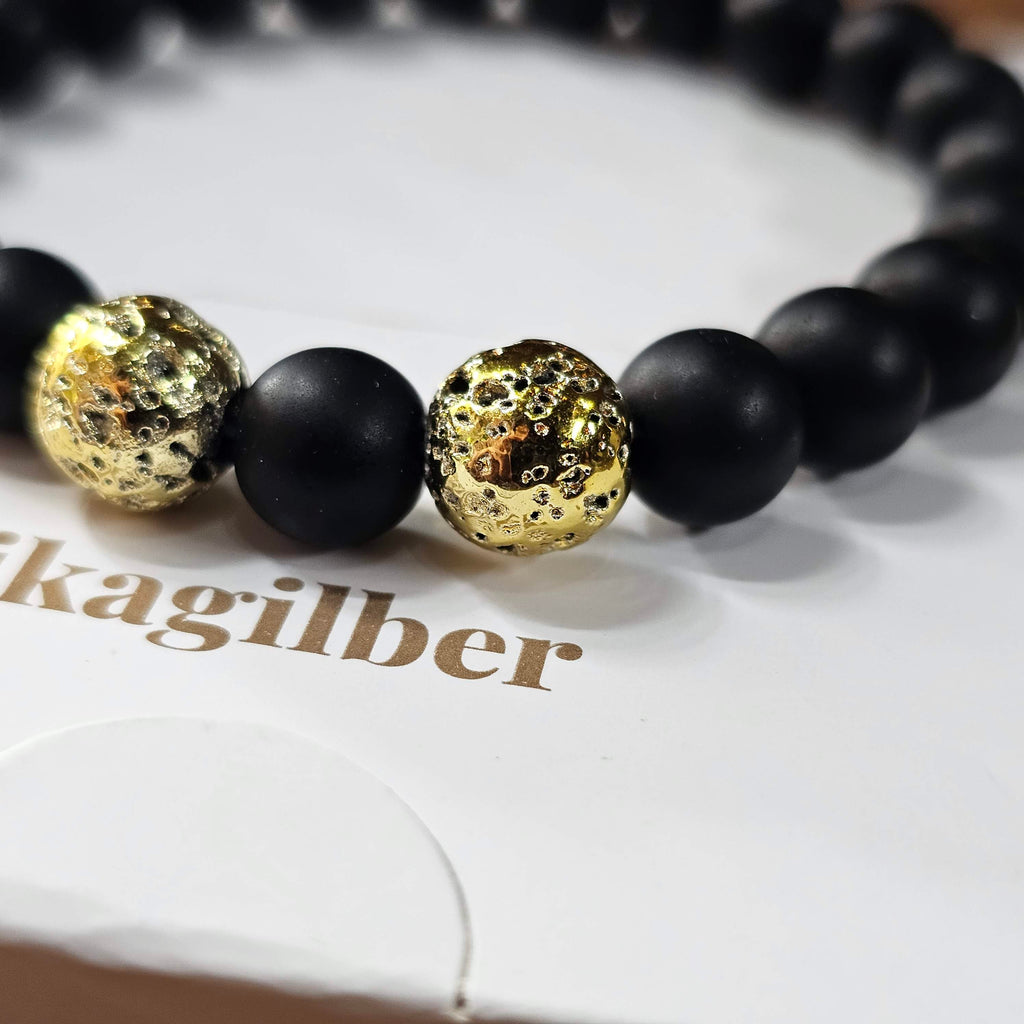 Pulsera Fuerza Dorada