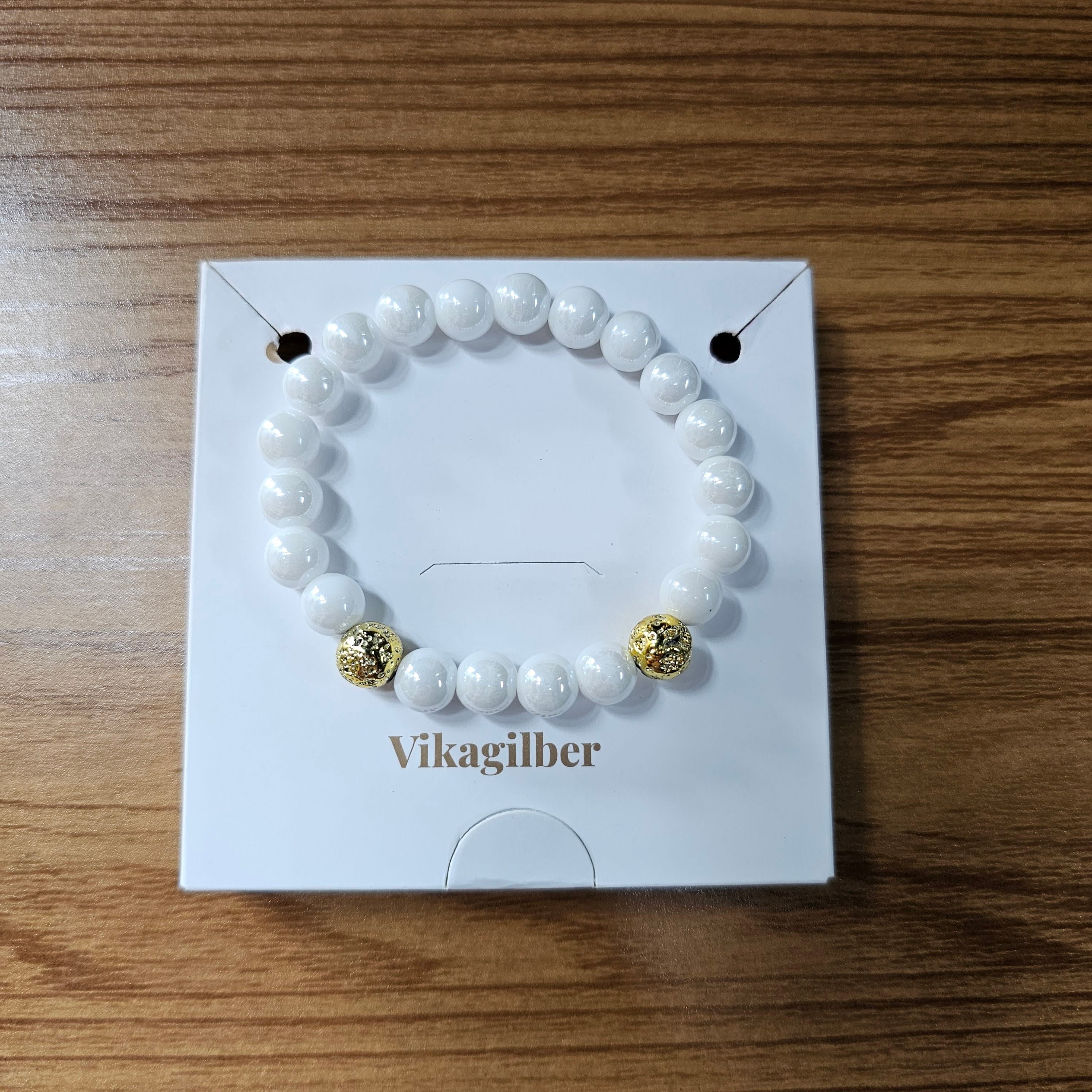 Pulsera Perla Volcánica