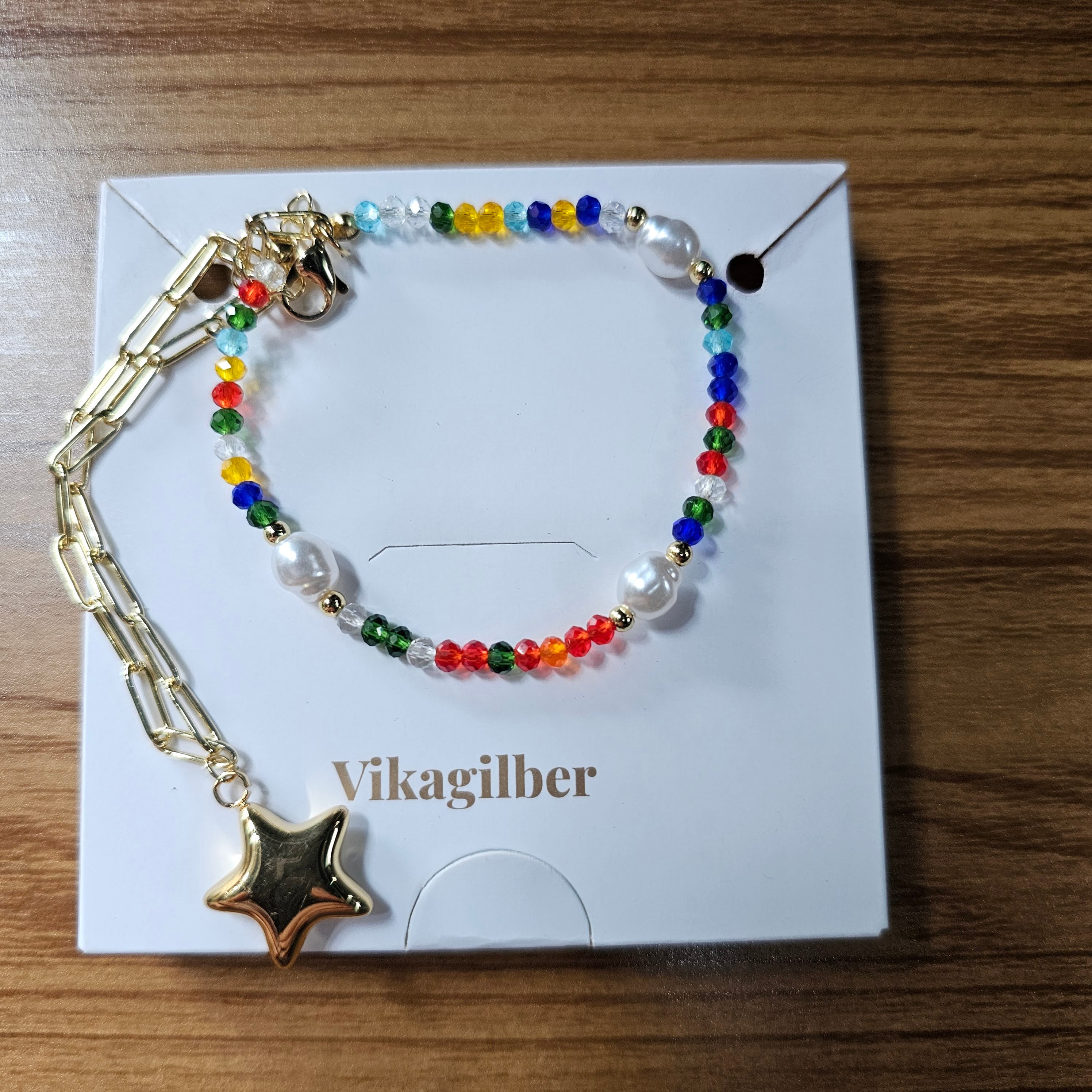 Pulsera Estrella Cristalina