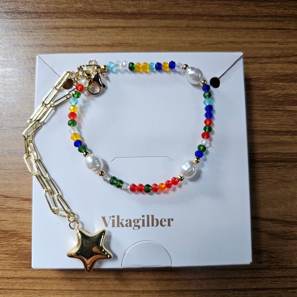 Pulsera Estrella Cristalina